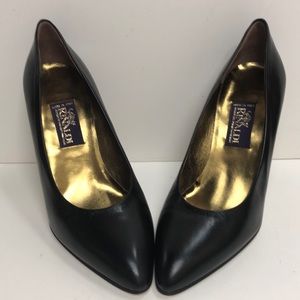 Baldan Made in Italy Black High Heel Pump